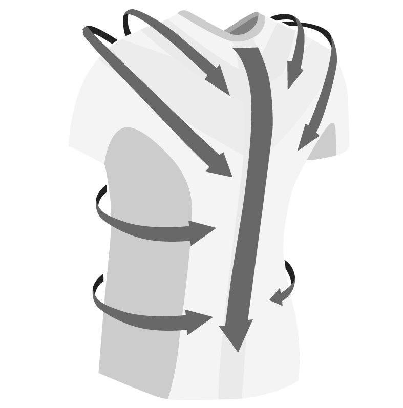 Posture Shirt developed with Neuroband-technology